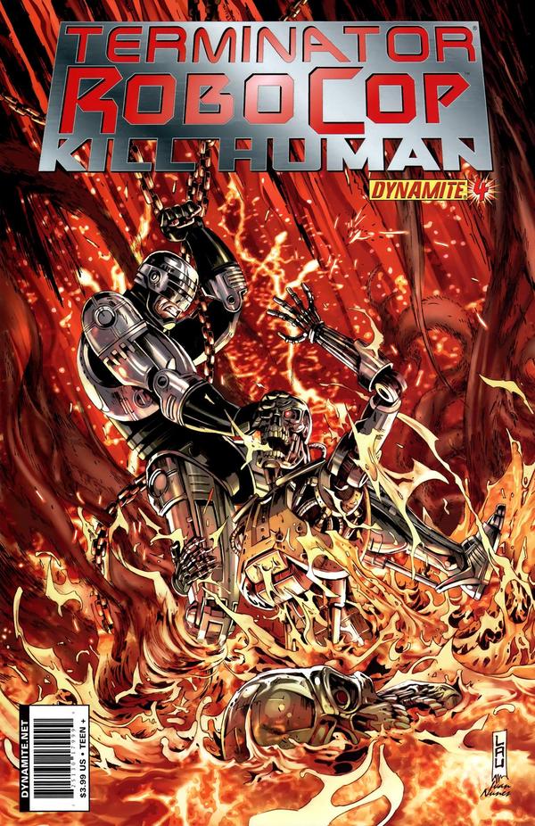 Terminator / RoboCop: Kill Human #4 cover