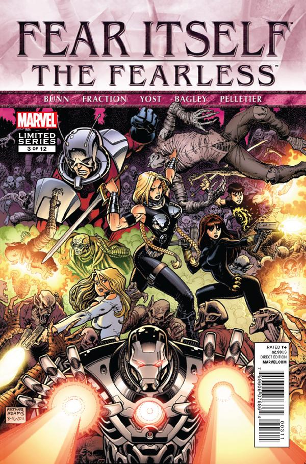 Fear Itself: The Fearless #3 cover