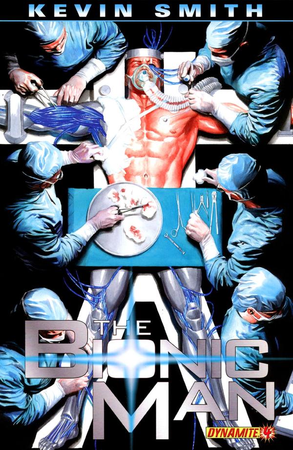 Bionic Man #4 cover