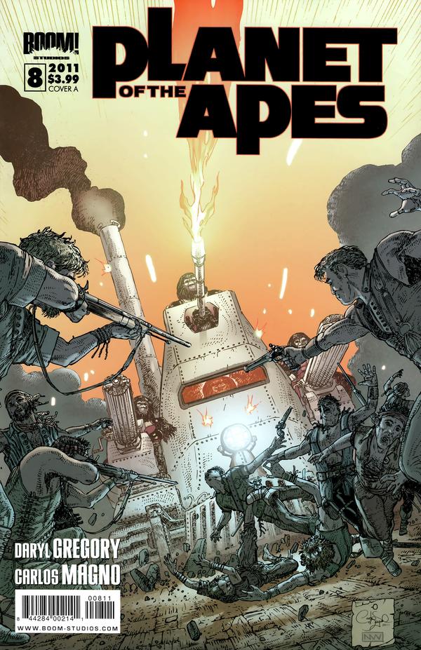 Planet of the Apes #8 cover