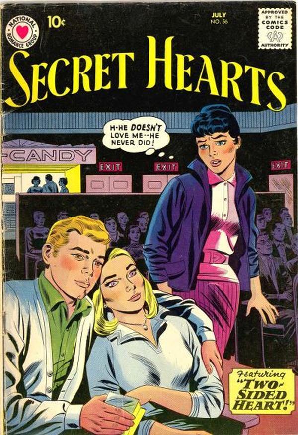 Secret Hearts #56 cover