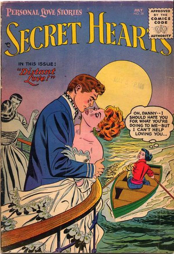 Secret Hearts #28 cover