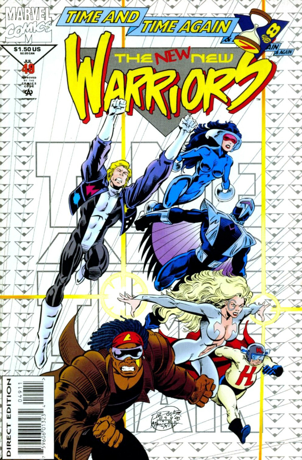 The New Warriors #49 cover