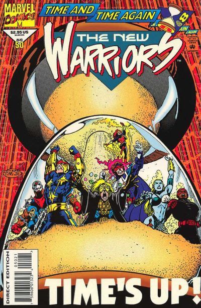 The New Warriors #50 cover