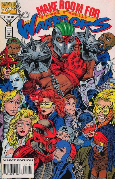 The New Warriors #51 cover