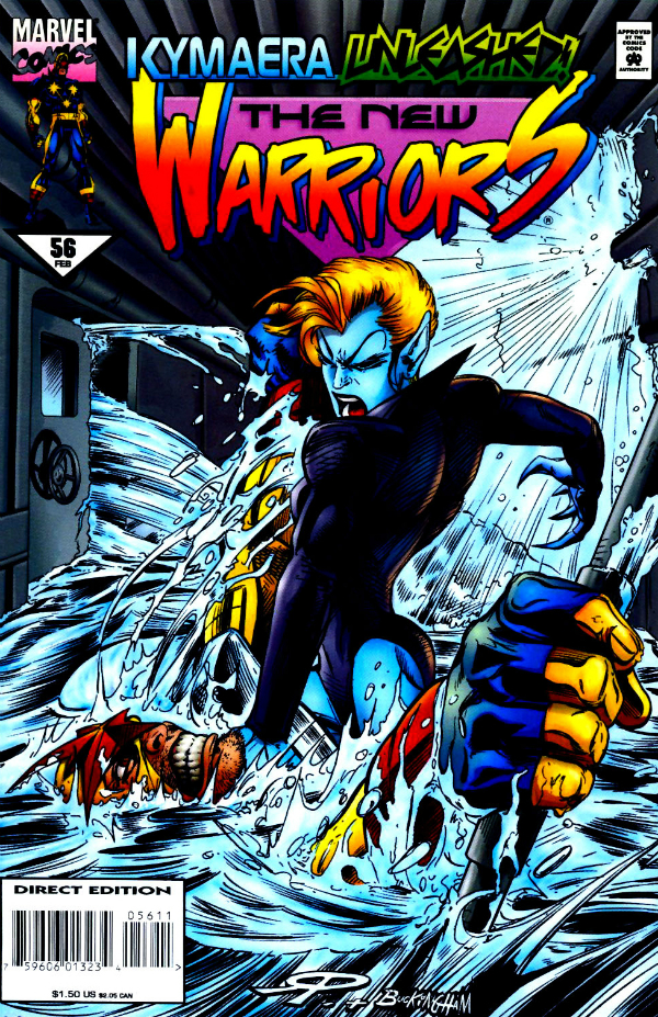 The New Warriors #56 cover