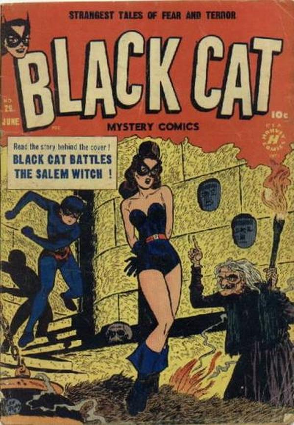 Black Cat Comics #29 cover