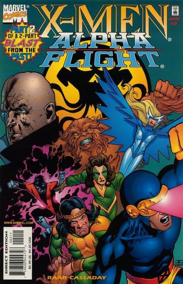 X-Men / Alpha Flight #2 cover