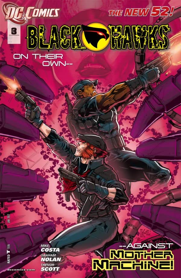 Blackhawks #3 cover