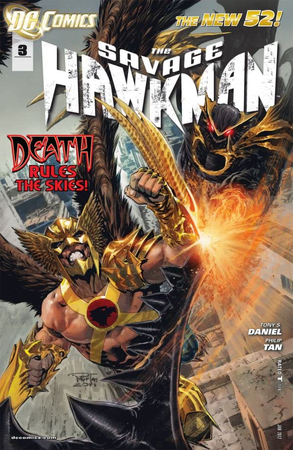 The Savage Hawkman #3 cover