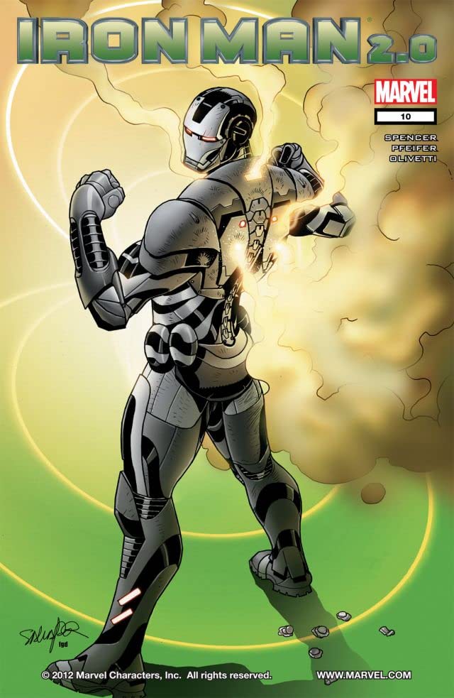 Iron Man 2.0 #10 cover