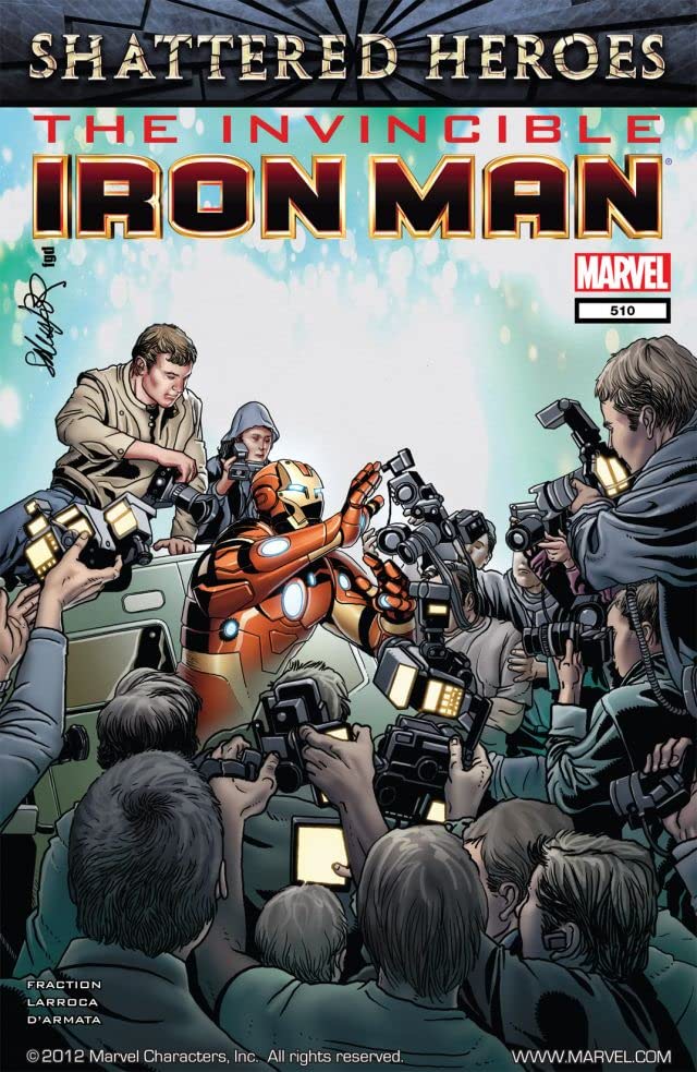 Invincible Iron Man #510 cover