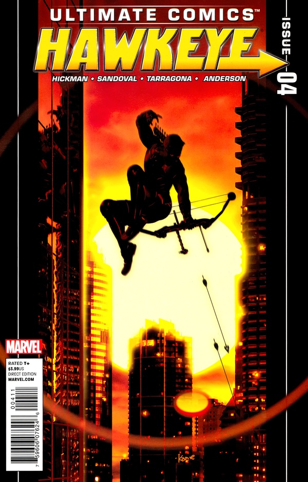 Ultimate Hawkeye #4 cover