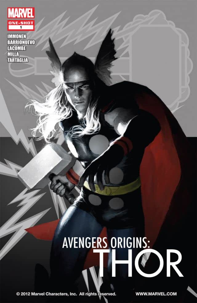 Avengers Origins: Thor #1 cover