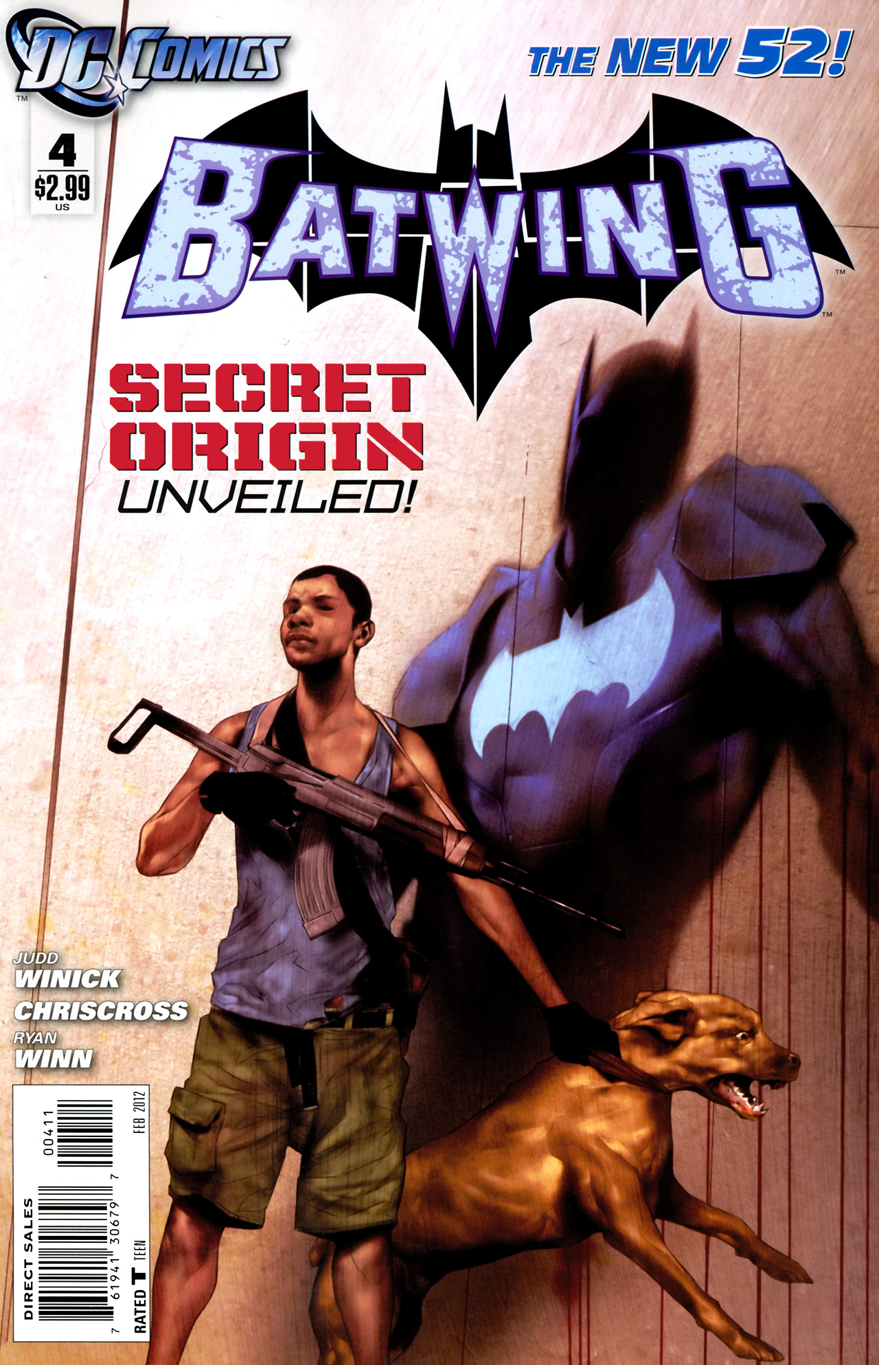 Batwing #4 cover