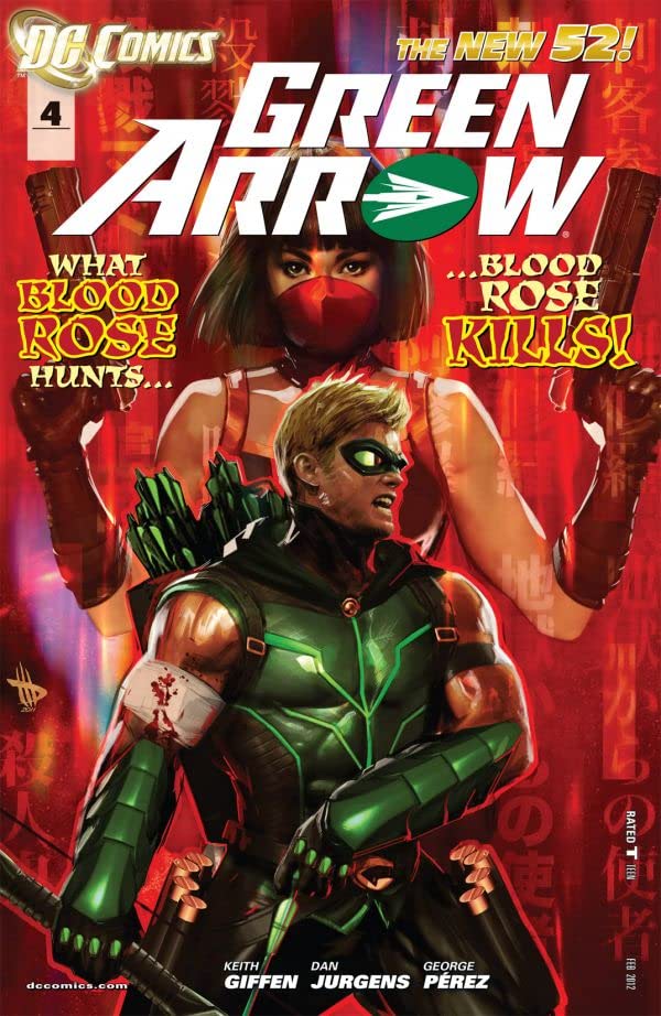 Green Arrow #4 cover