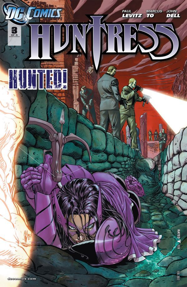 Huntress #3 cover