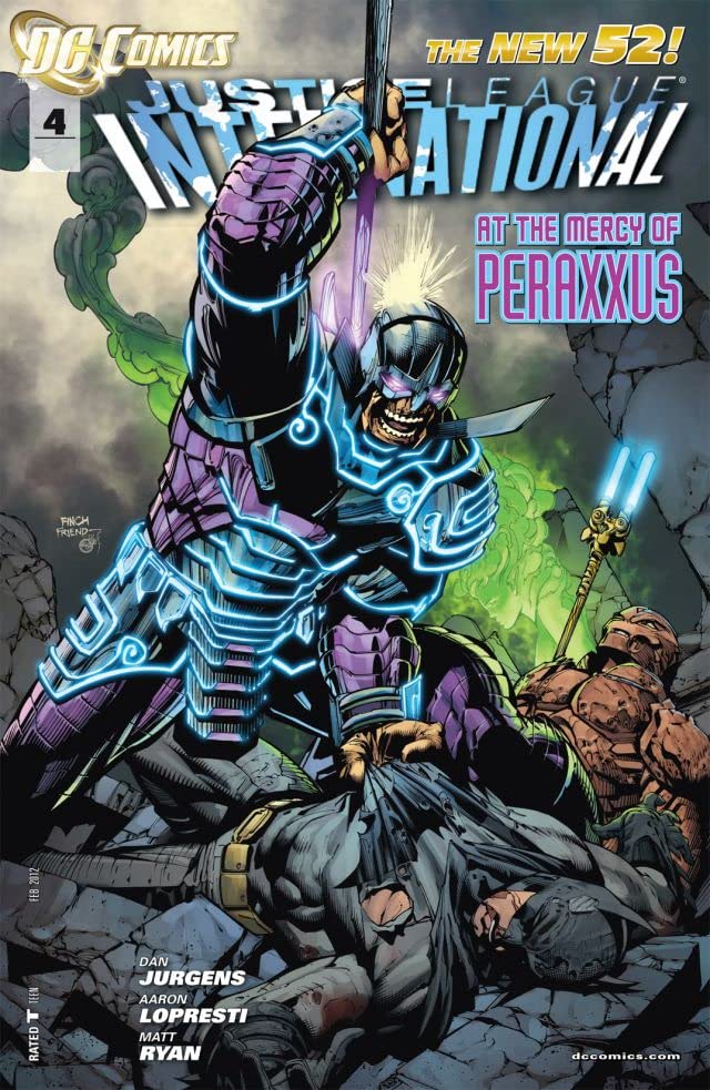 Justice League International #4 cover