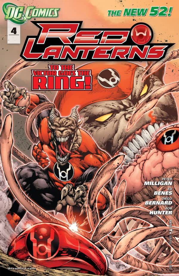 Red Lanterns #4 cover