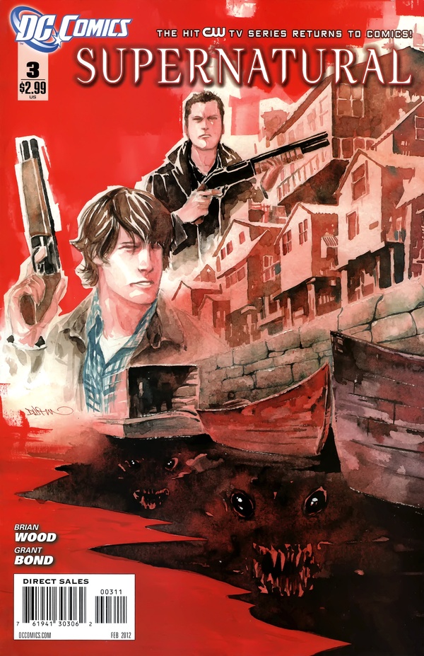 Supernatural #3 cover