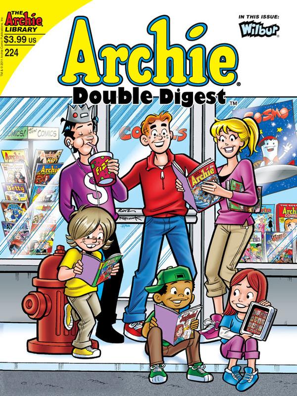 Archie (Jumbo Comics) Double Digest #224 cover