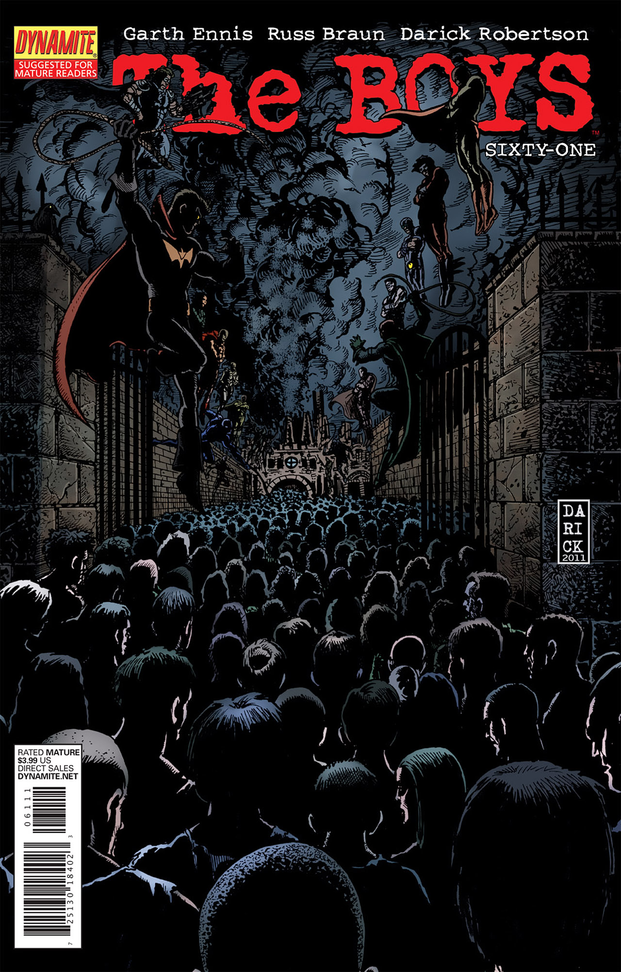The Boys #61 cover