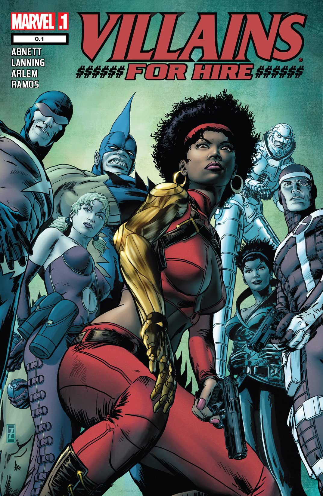 Villains for Hire #0.1 cover
