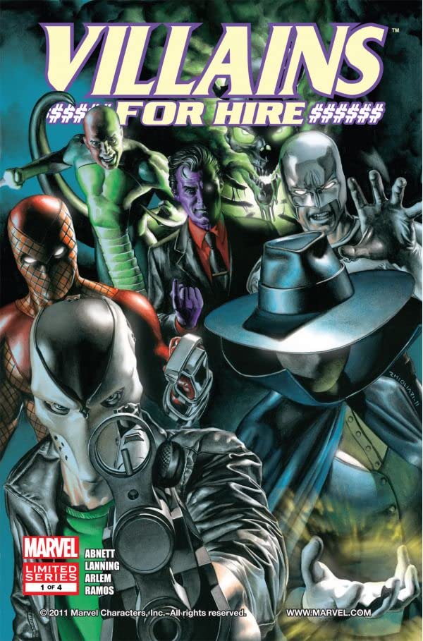 Villains for Hire #1 cover