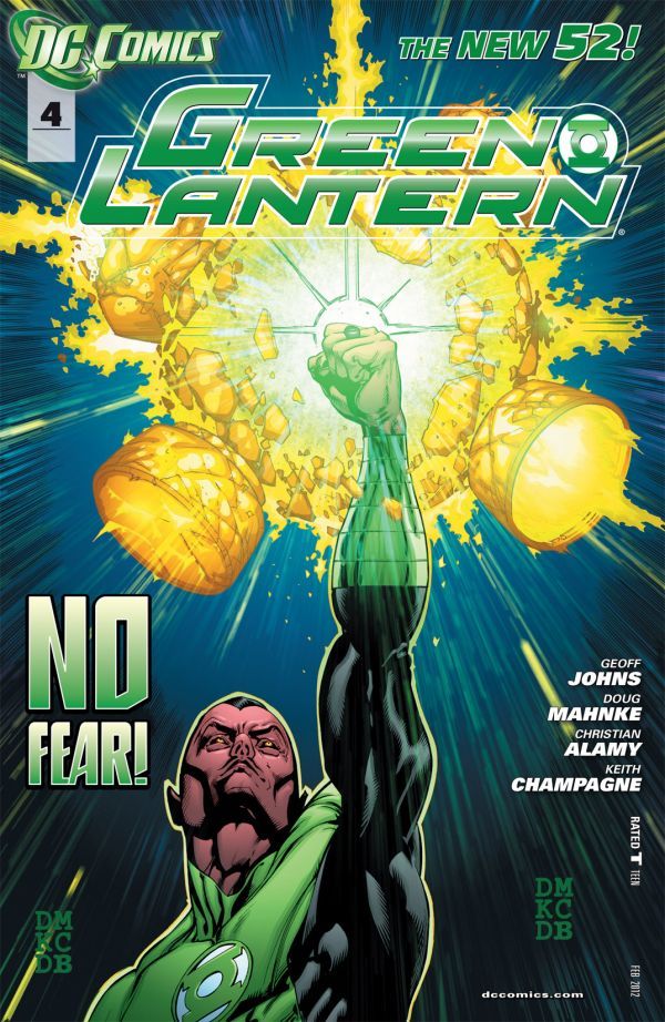 Green Lantern #4 cover