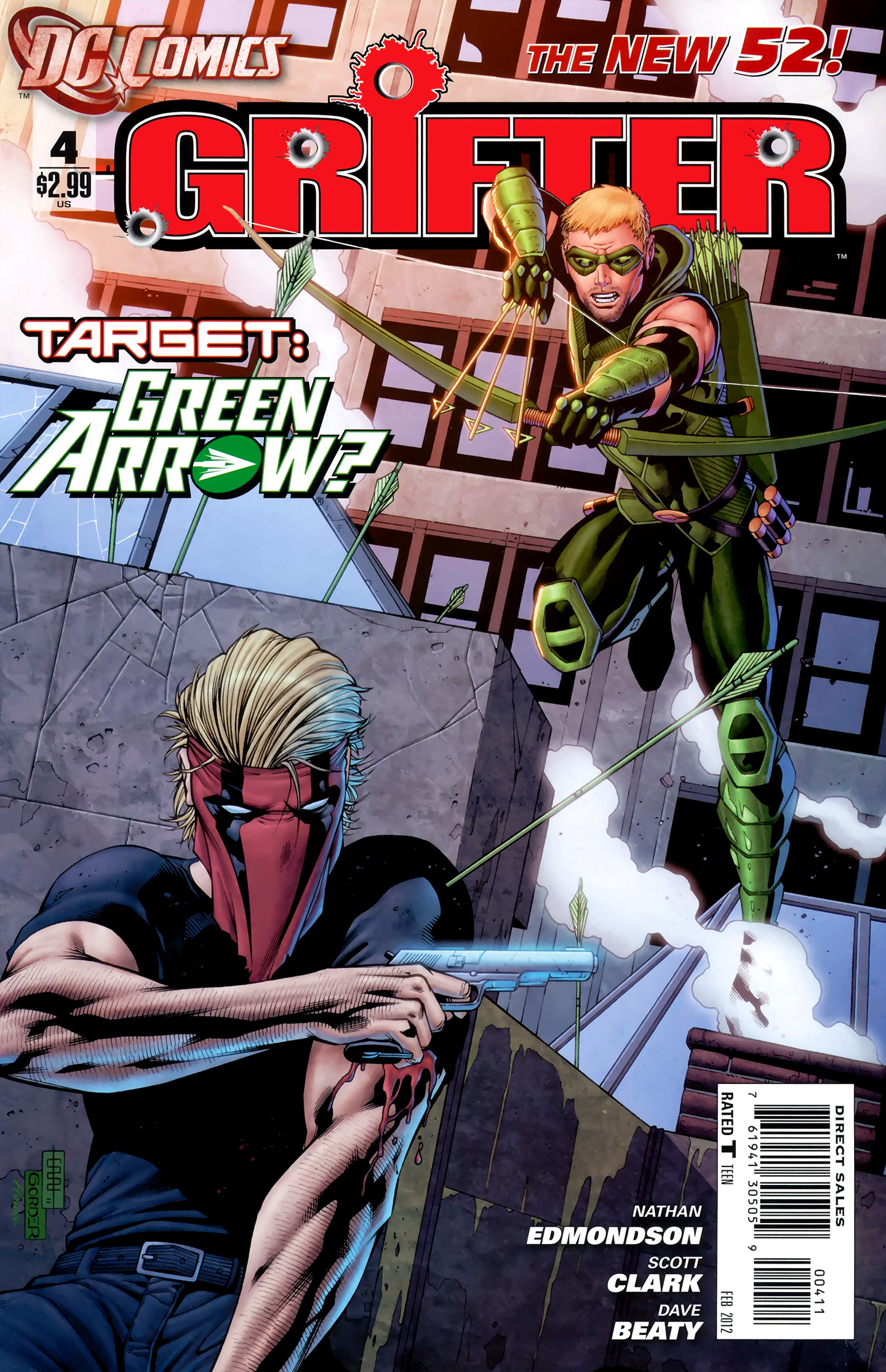 Grifter #4 cover