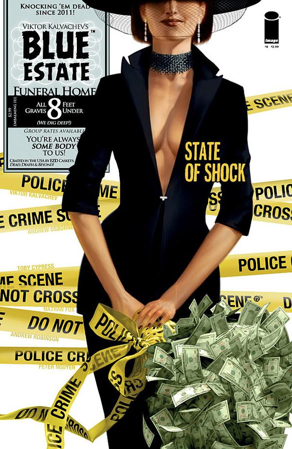 Blue Estate #8 cover