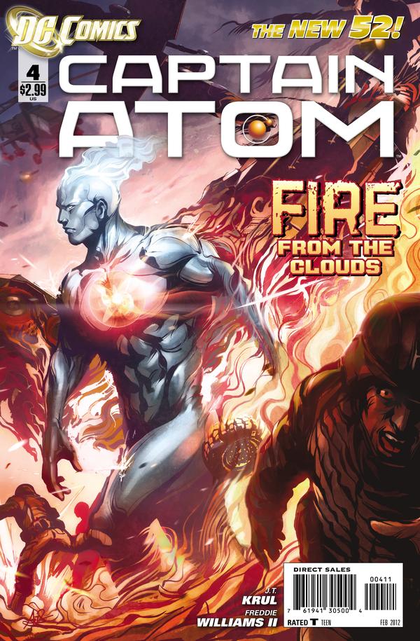 Captain Atom #4 cover