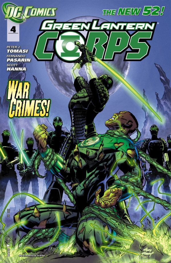 Green Lantern Corps #4 cover