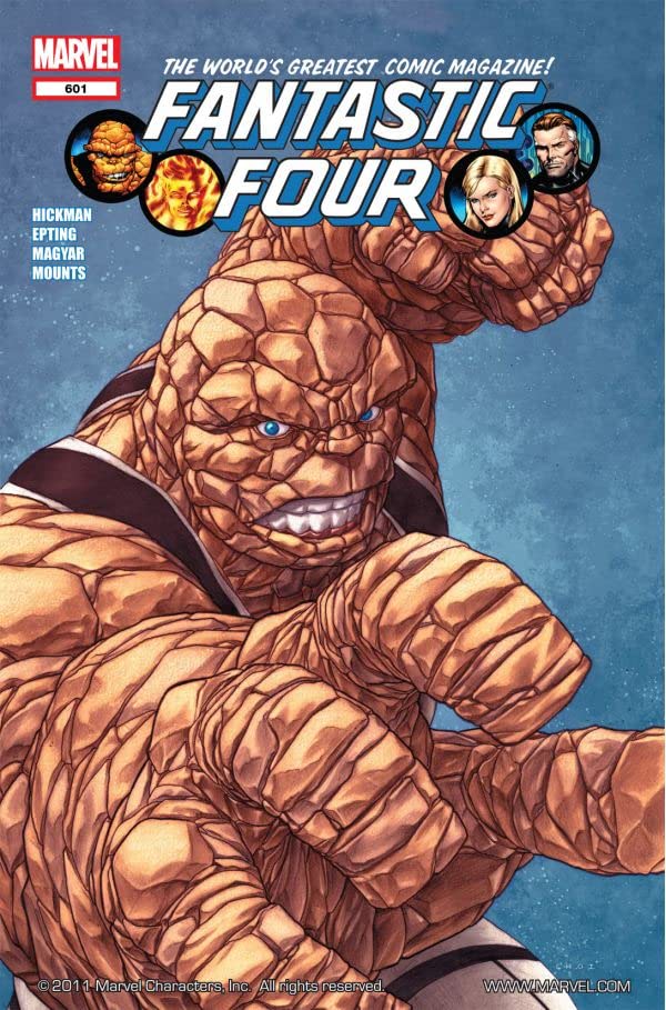 Fantastic Four #601 cover