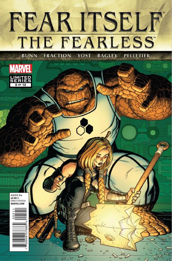 Fear Itself: The Fearless #5 cover