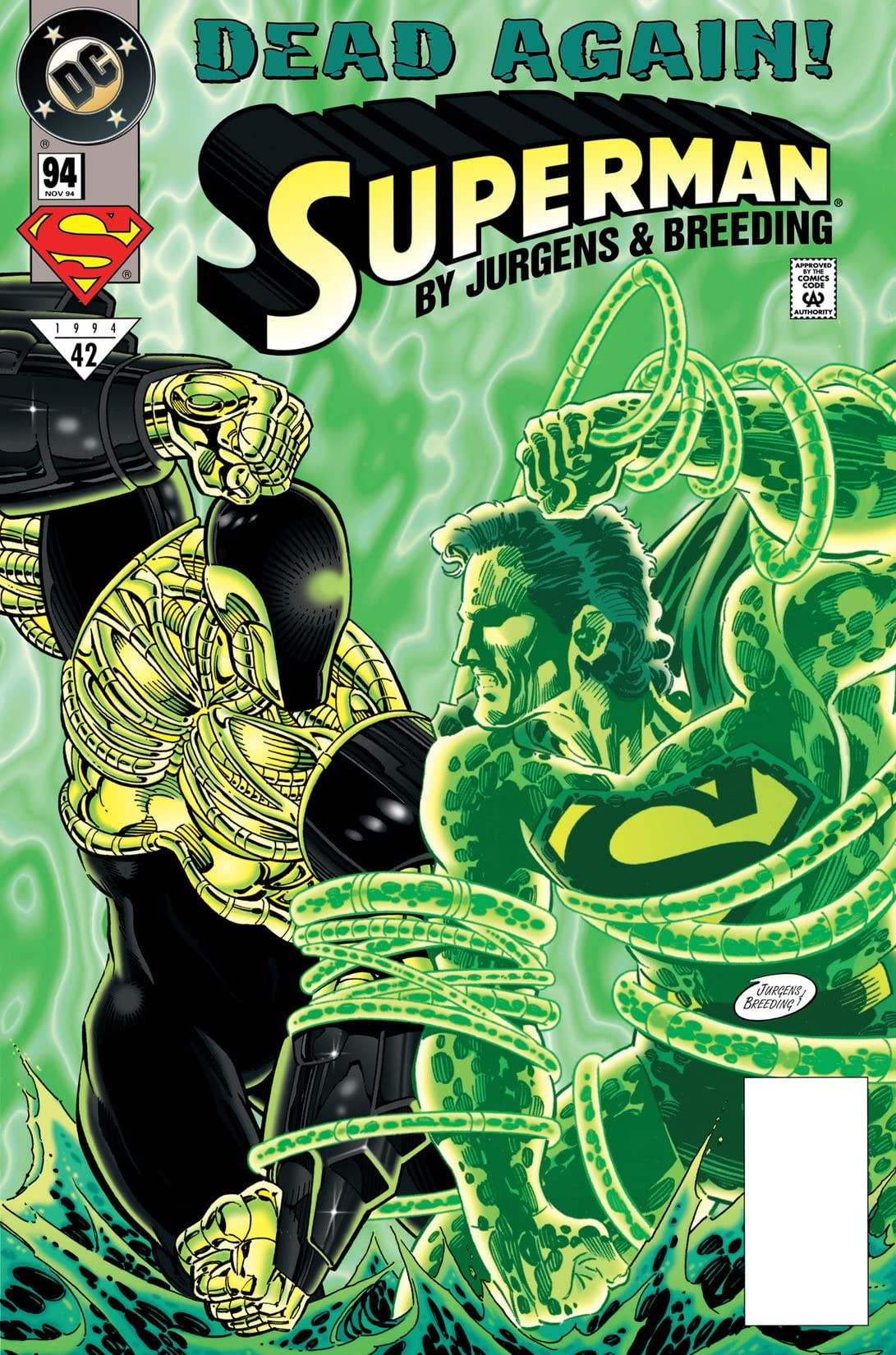 Superman #94 cover
