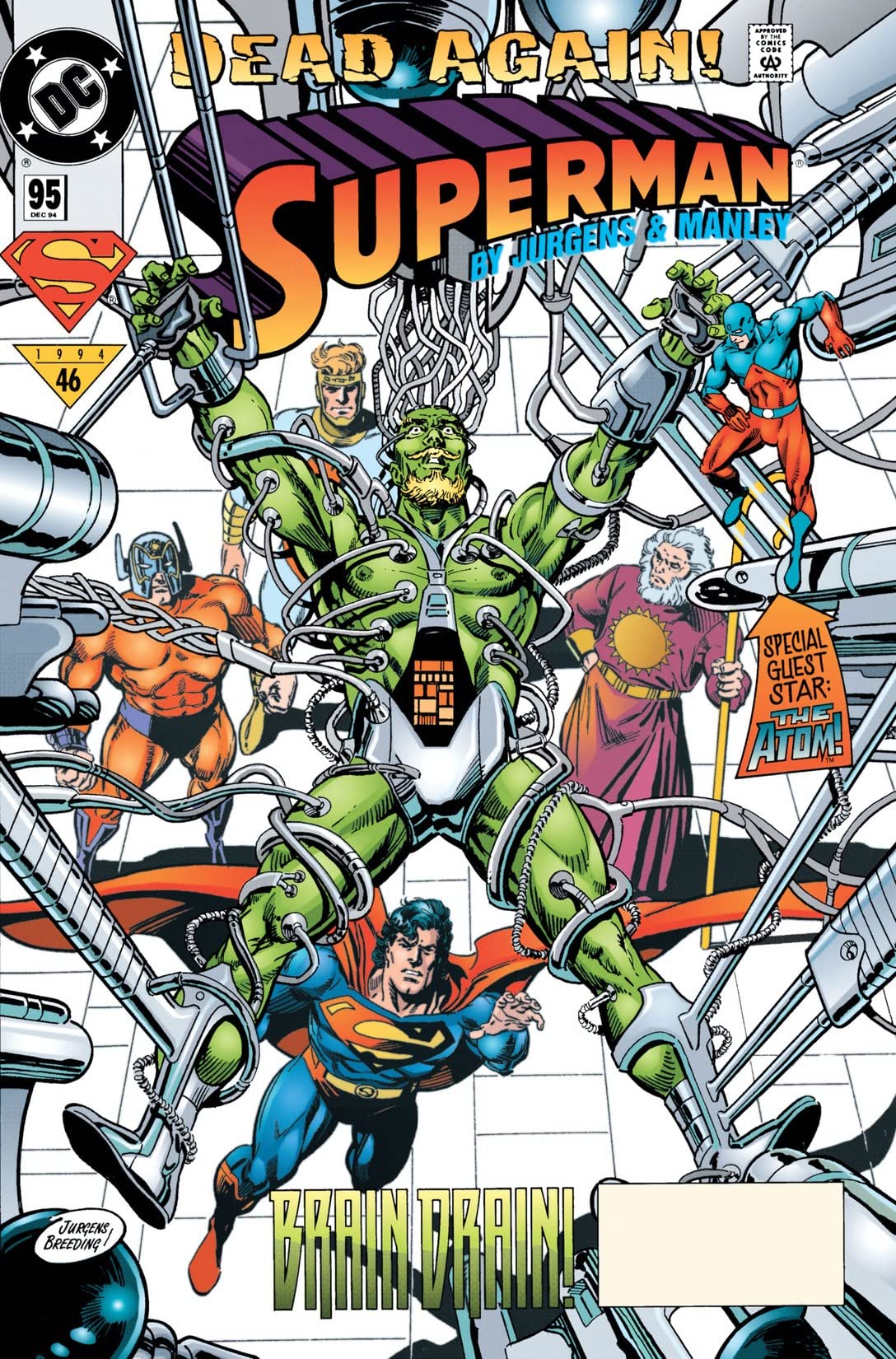Superman #95 cover