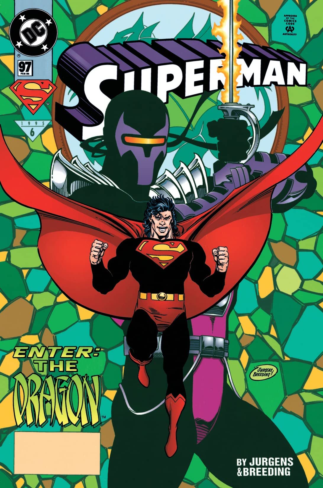 Superman #97 cover