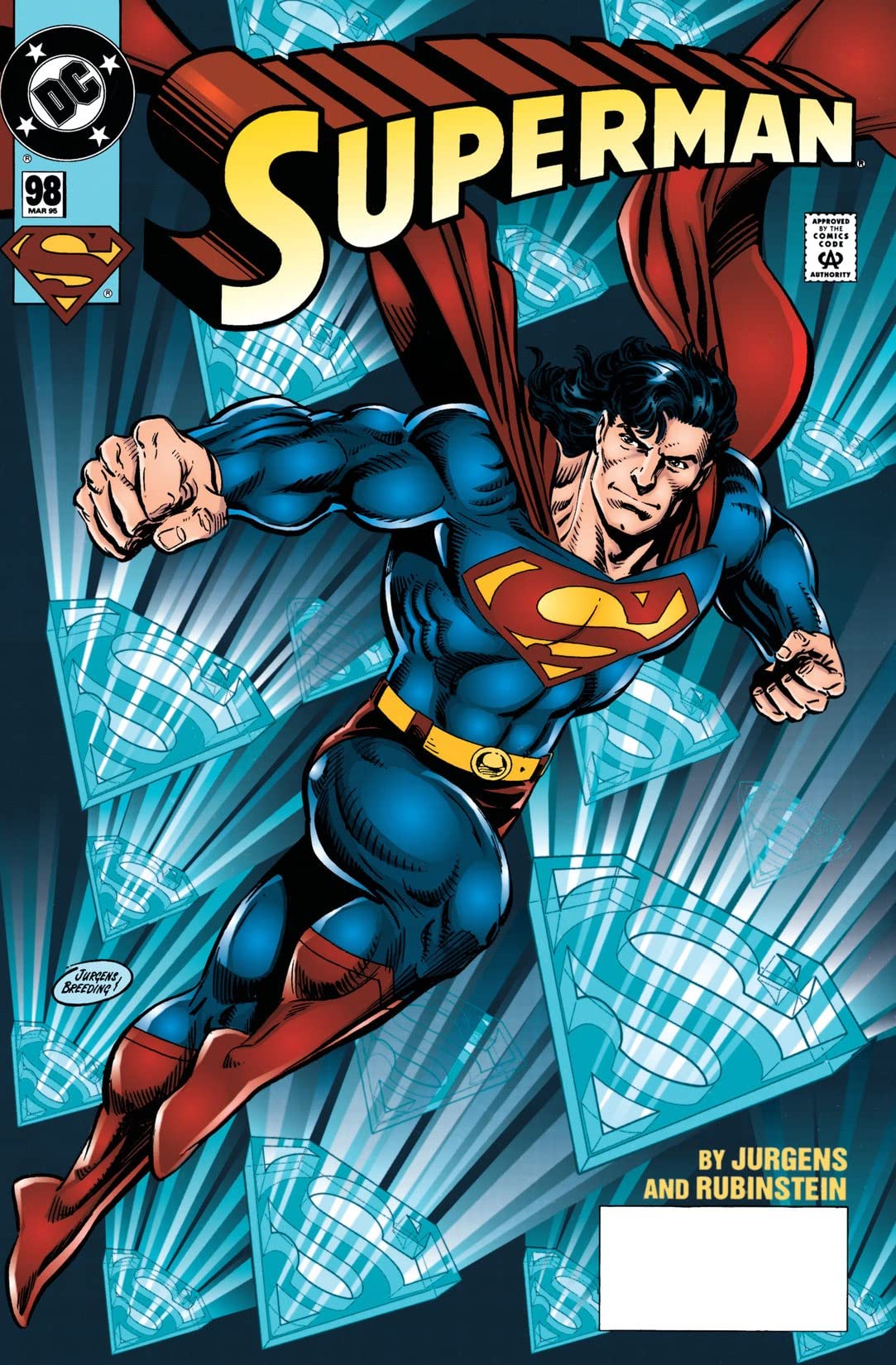 Superman #98 cover