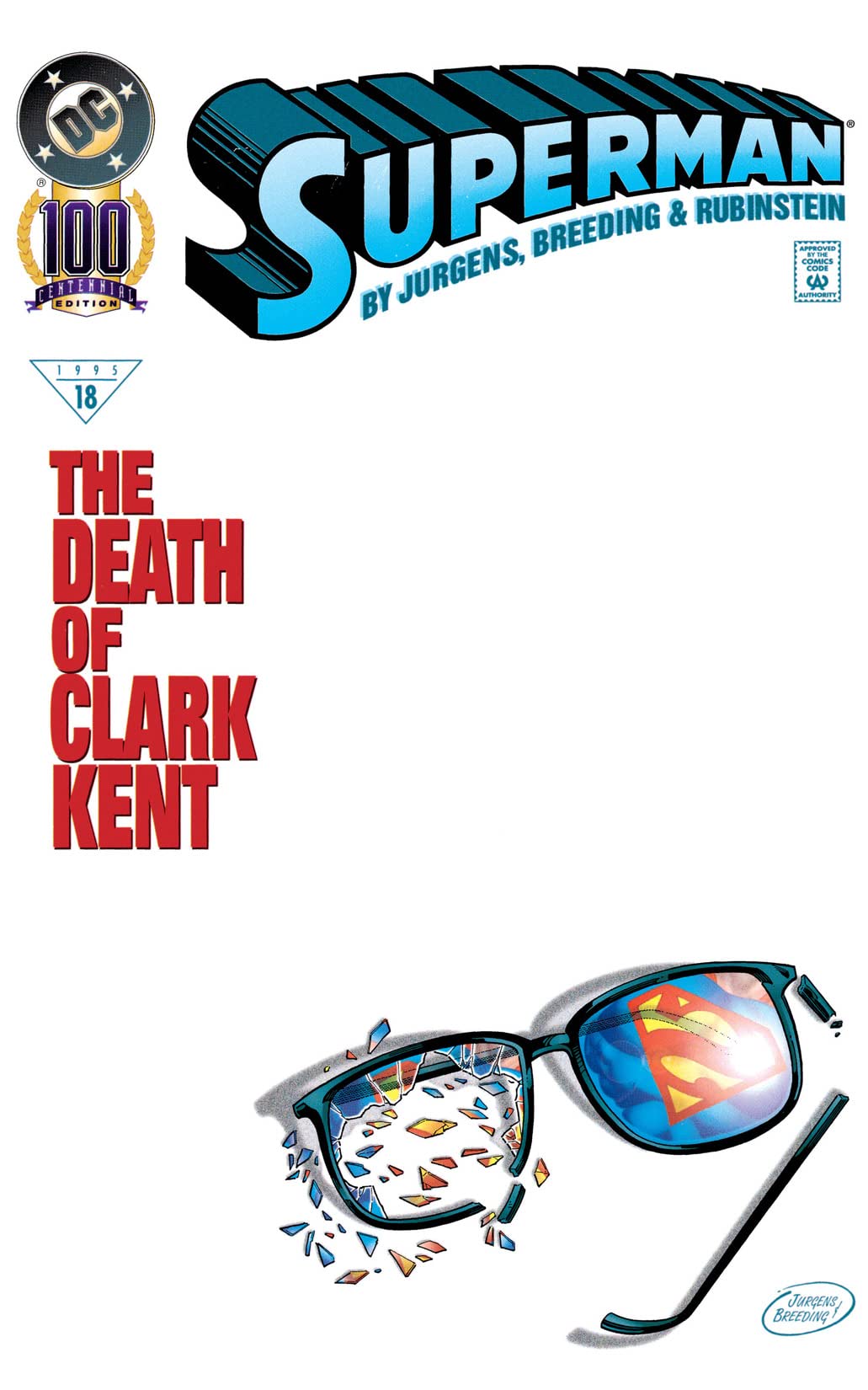 Superman #100 cover