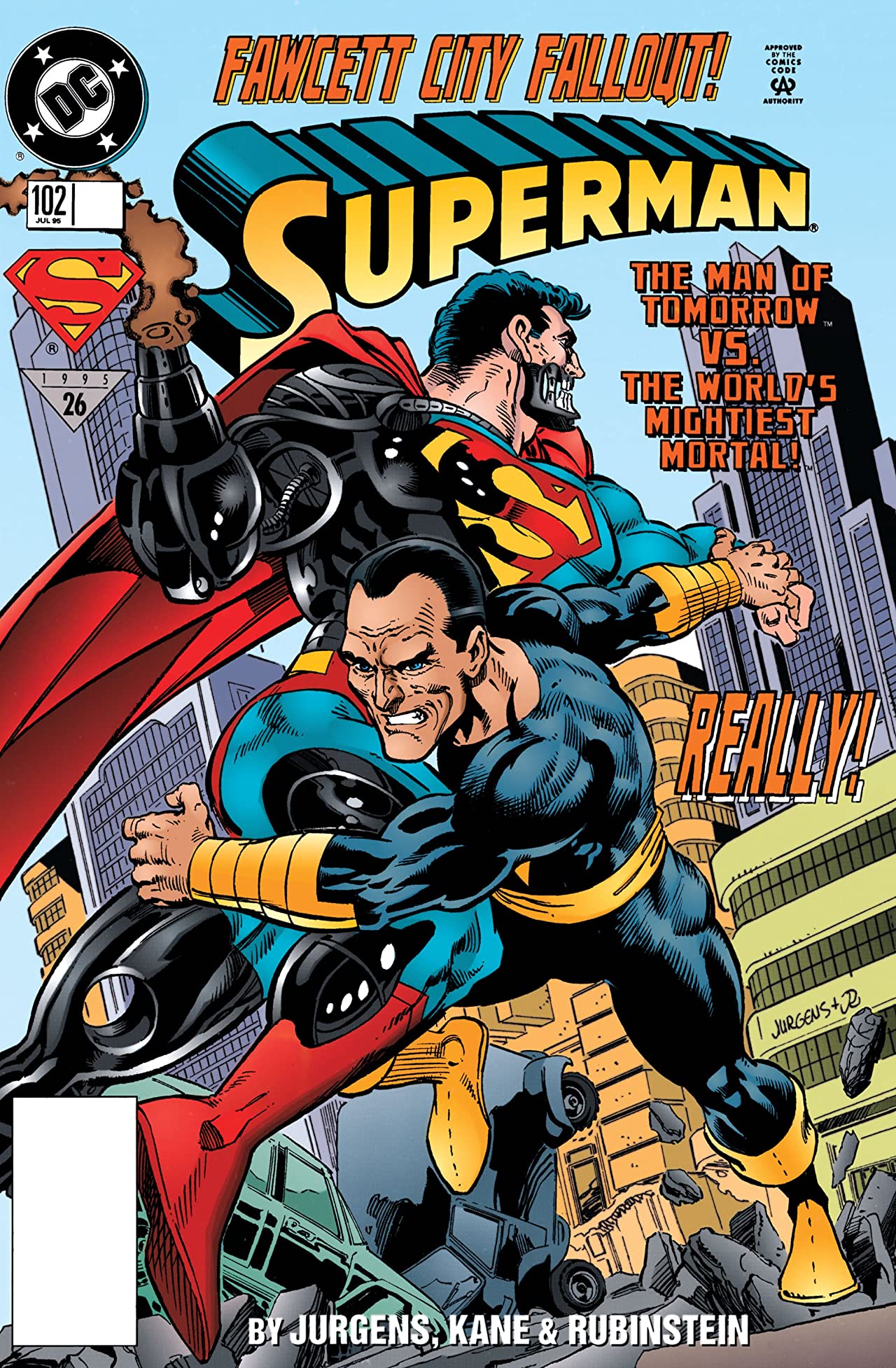 Superman #102 cover