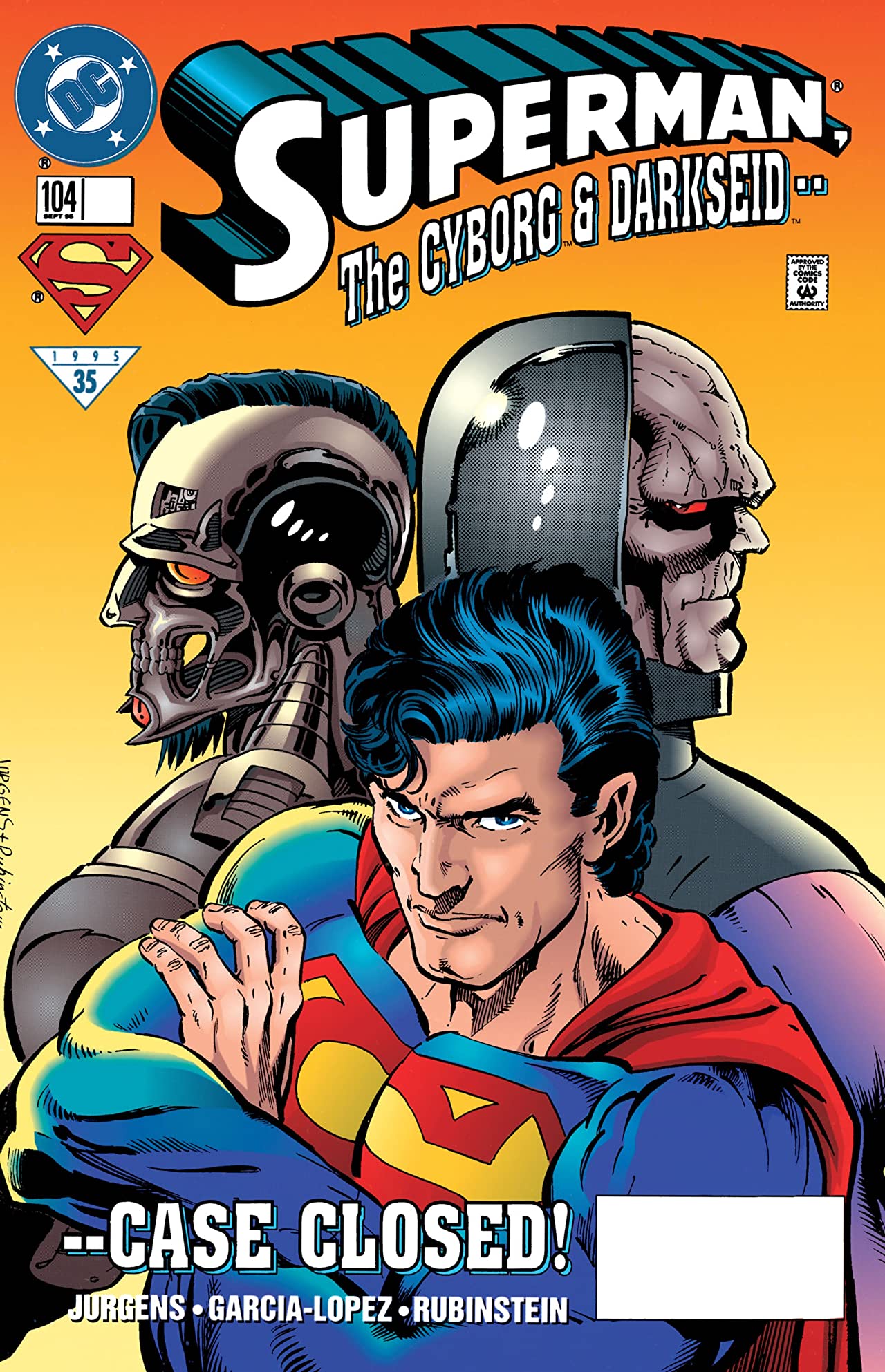 Superman #104 cover