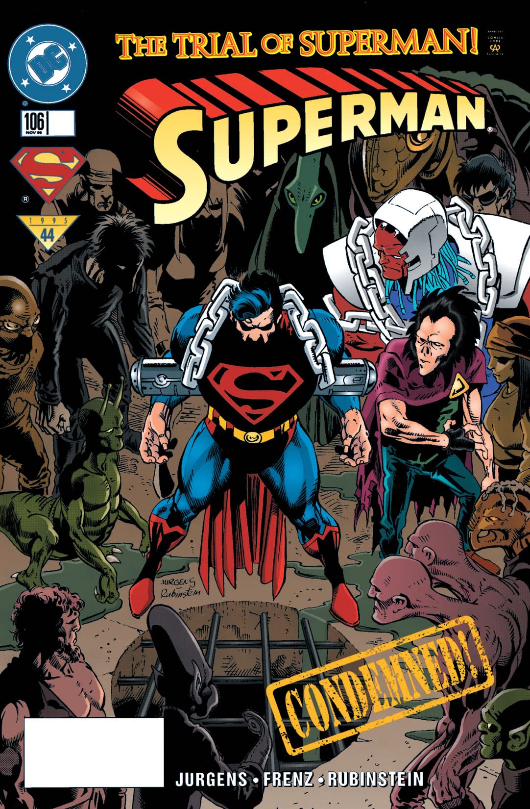 Superman #106 cover