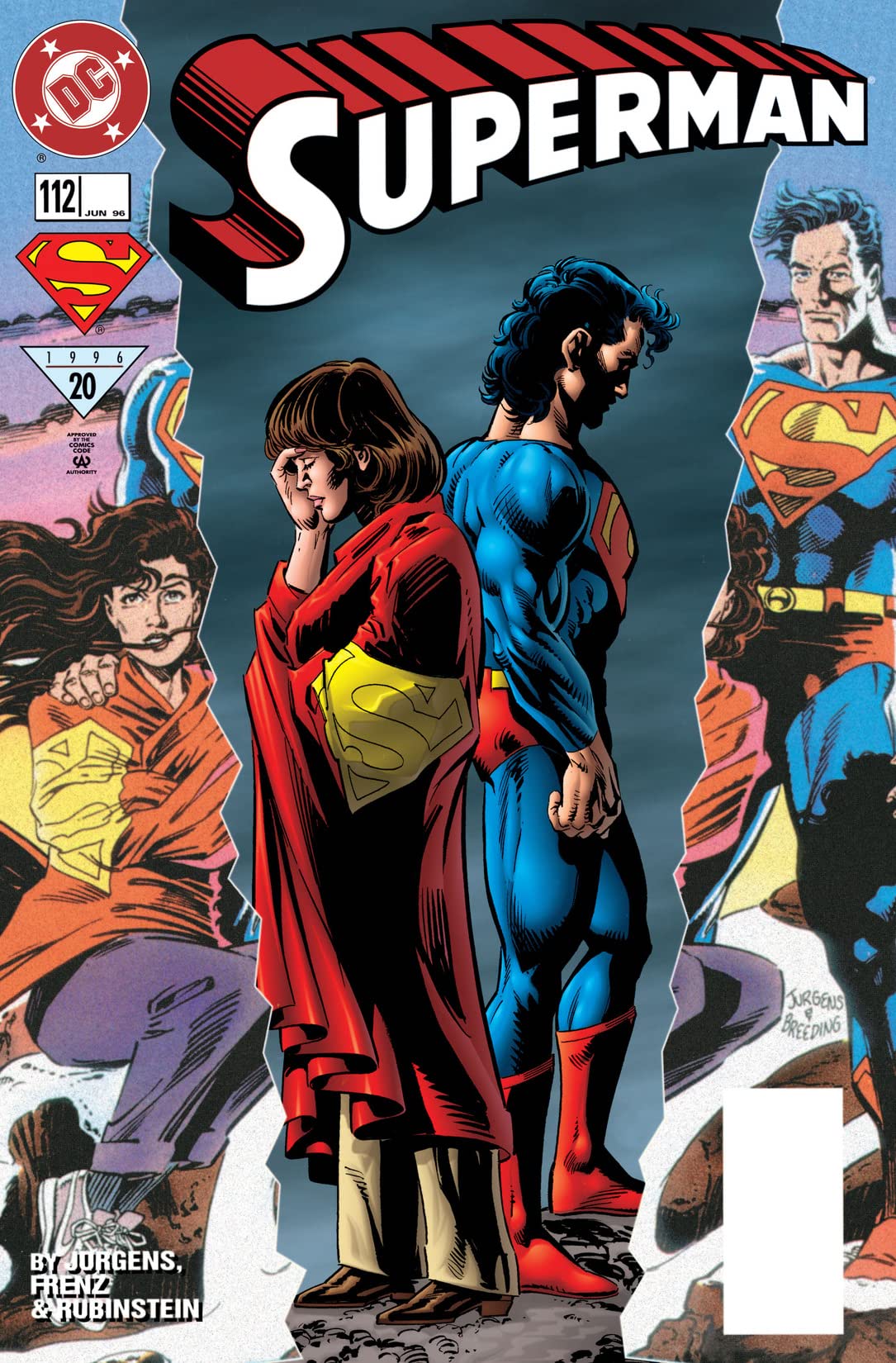 Superman #112 cover