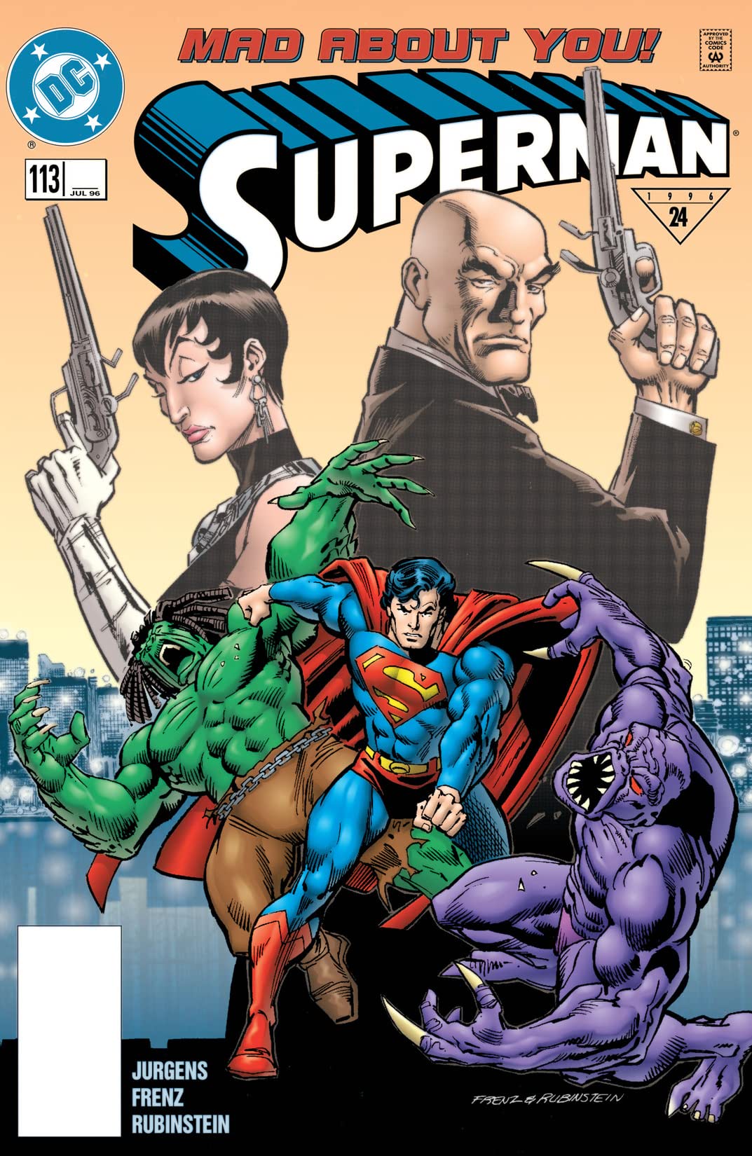 Superman #113 cover