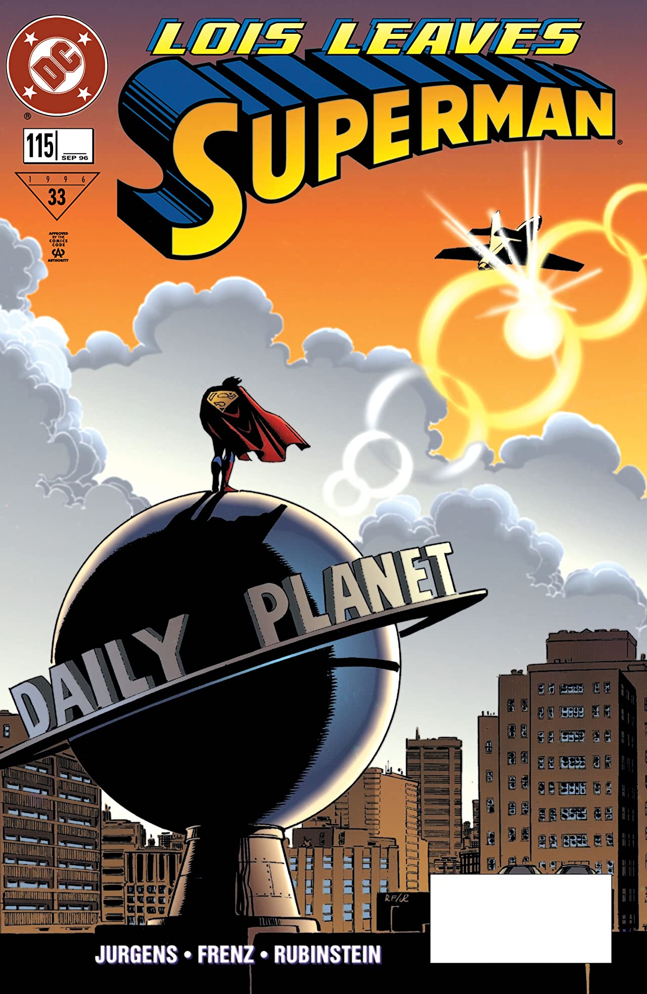 Superman #115 cover