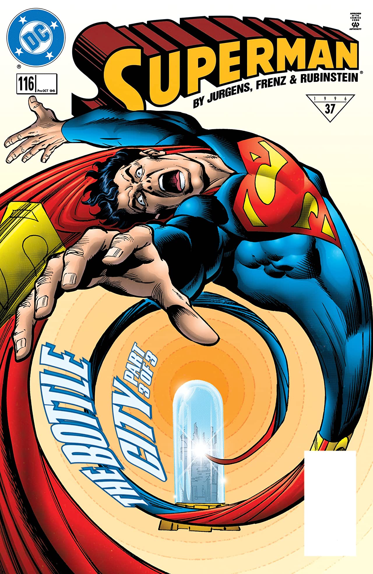 Superman #116 cover