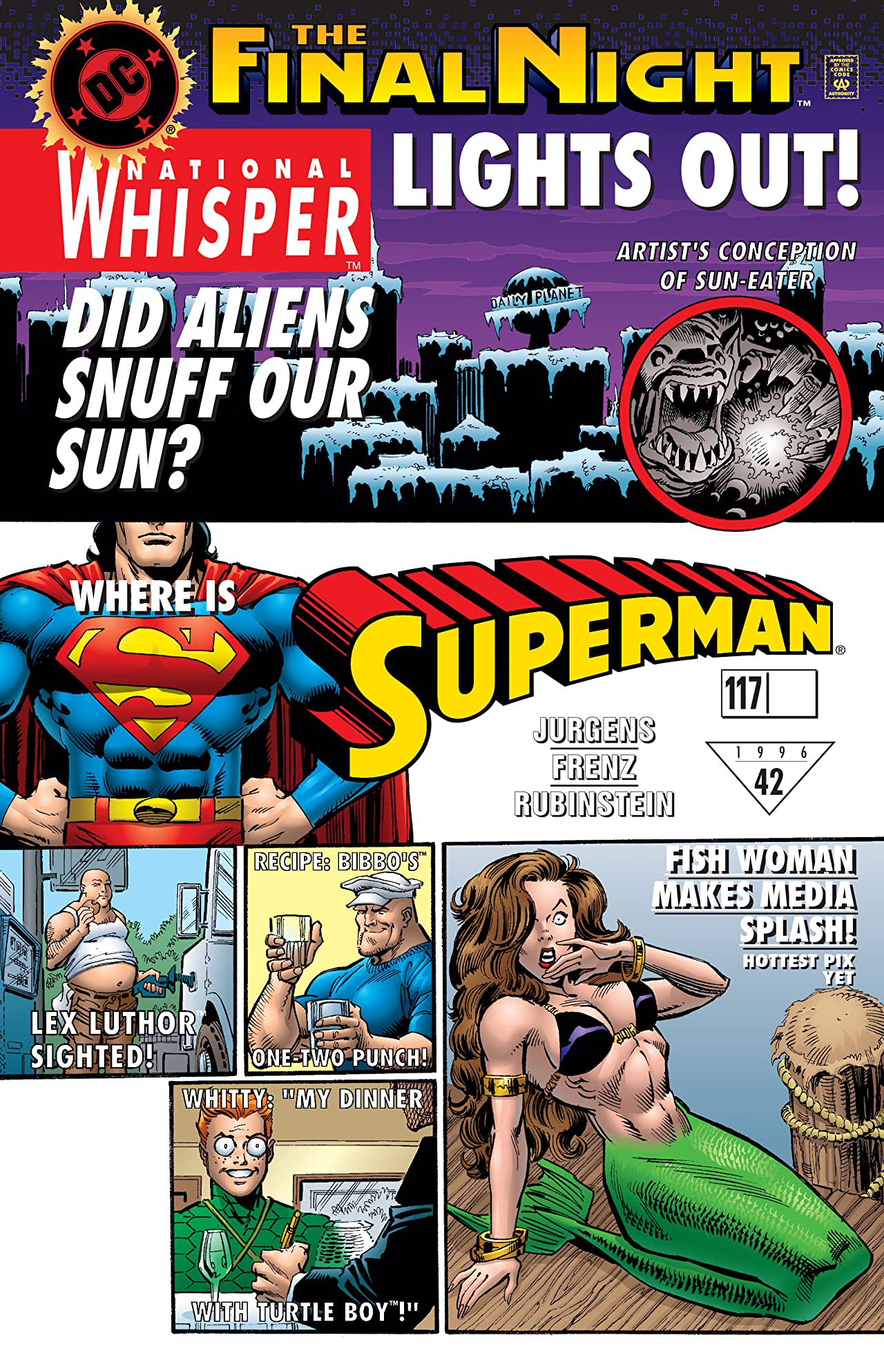 Superman #117 cover