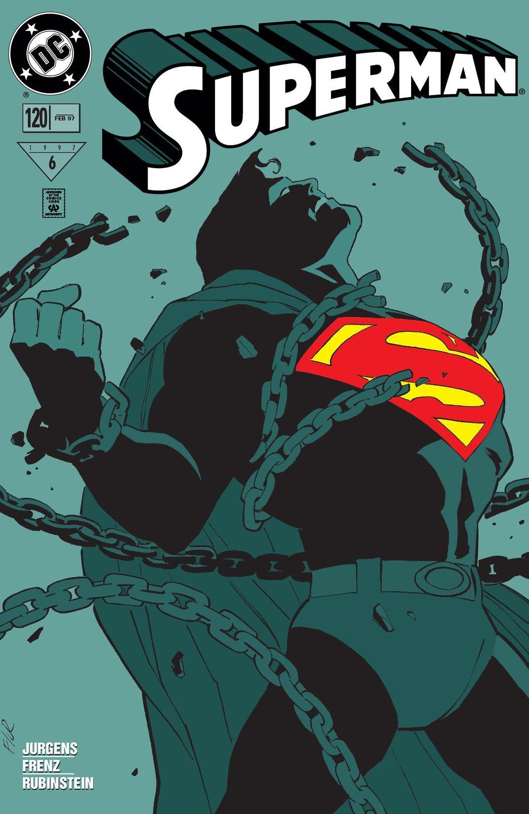 Superman #120 cover
