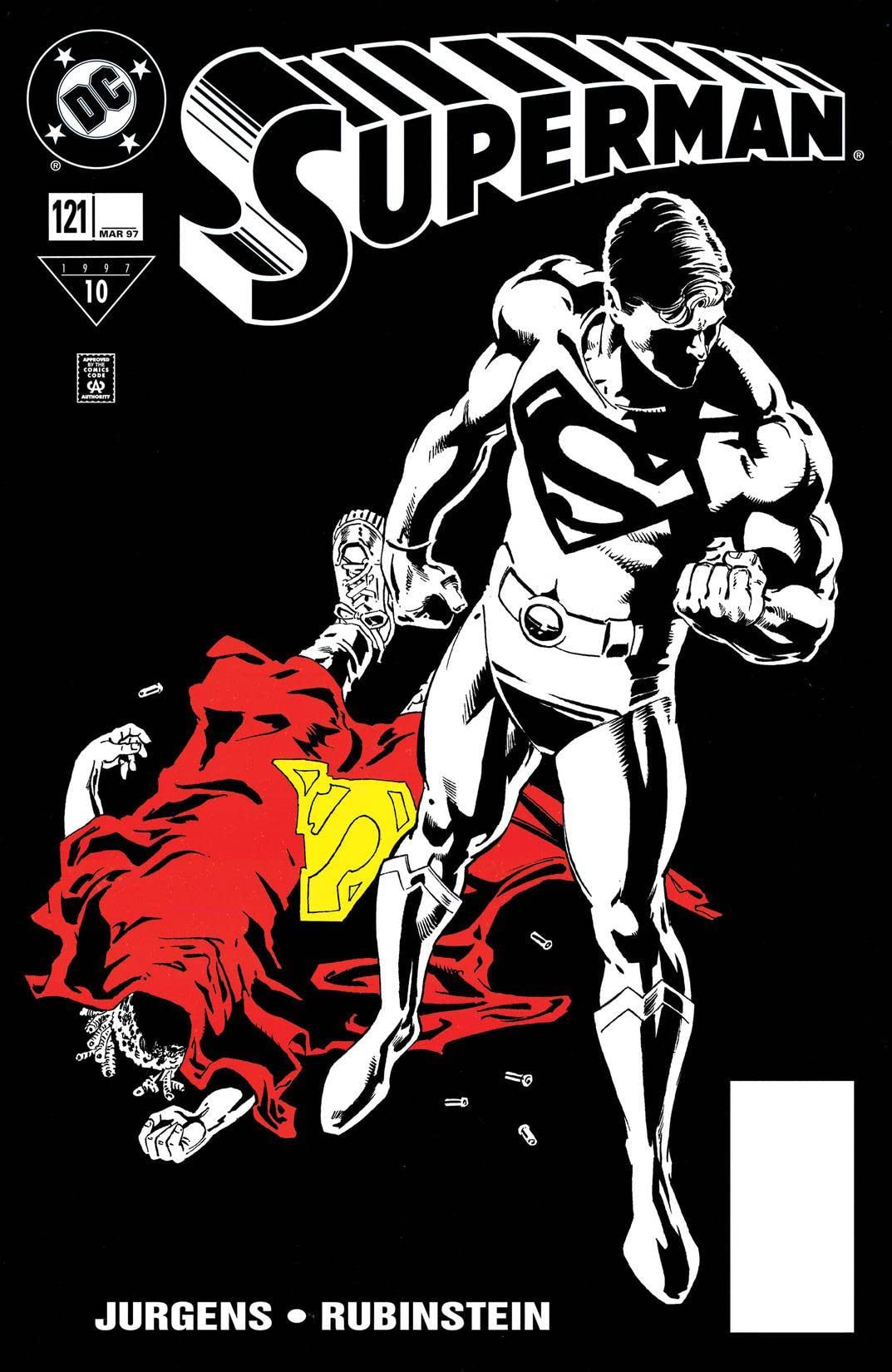 Superman #121 cover